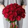 Букет красных роз с доставкой в Бресте. Орхидея